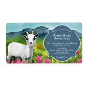 Goat Milk Soap Label - 2 ラベル (正面)