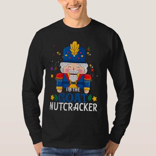 Goat Nutcracker Matching Family Group Christmas Pa Tシャツ (正面)