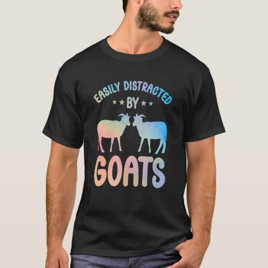 Goat Outfit for Goat Lovers Apparel Women Girls Tシャツ (正面)