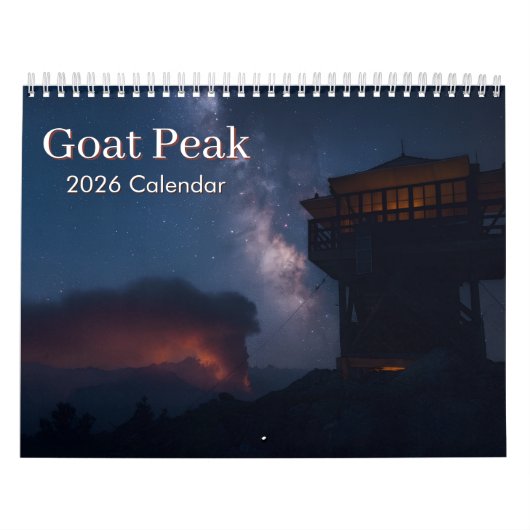 Goat Peak Fire Lookout - 2026 Calendar カレンダー (カバー)