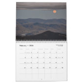 Goat Peak Fire Lookout - 2026 Calendar カレンダー (2月 2026)