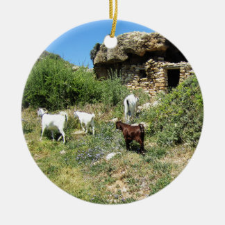 Goat Retreat セラミックオーナメント