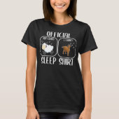 Goat Sleepshirt Counting Sheep Tシャツ (正面)