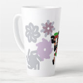 Goat winter カフェラテマグ (左アングル)