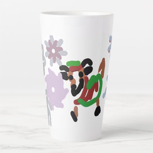 Goat winter  カフェラテマグ (正面)