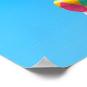 Goat with Party Blowers ポスター (角)