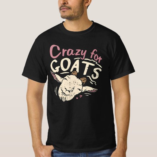 goat yoga happy tシャツ (正面)