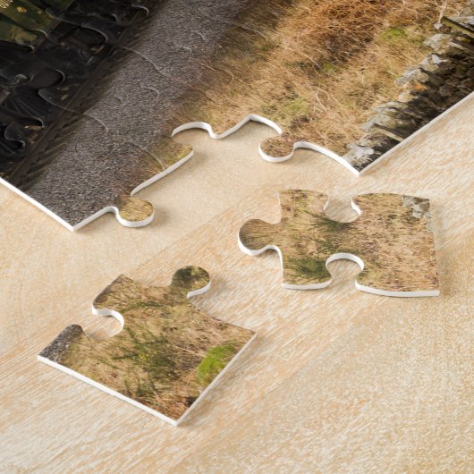 Goathlandの飛んでいるなスコットランド人 ジグソーパズル (側面)