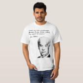 Goats Are Like Mushrooms Because You Shoot A Duck  Tシャツ (正面フル)