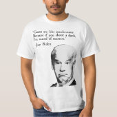 Goats Are Like Mushrooms Because You Shoot A Duck  Tシャツ (正面)