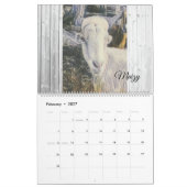 Goats of 2026 calendar カレンダー (2月 2027)