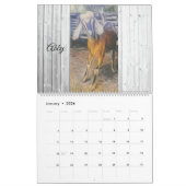 Goats of 2026 calendar カレンダー (1月 2026)