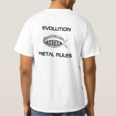 GOATSHIRTの進化 Tシャツ (裏面)