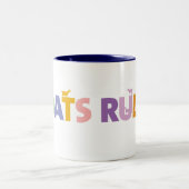 GOATSRULE.CR -カスタマイズ ツートーンマグカップ (中央)