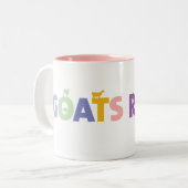 GOATSRULE.CR ツートーンマグカップ (正面左)