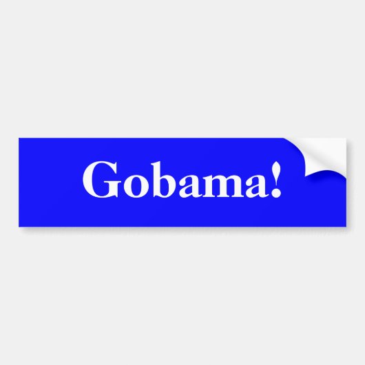 Gobama! バンパーステッカー (正面)