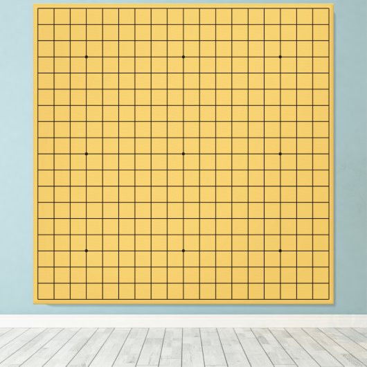 Goban Wrapped Canvas キャンバスプリント (インサイチュ (ウッドフロア))