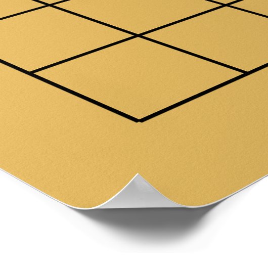 Goban Zazzle Print ポスター (角)