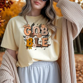 Gobble Fall Holiday Fall Boho Thanksgiving  Tシャツ