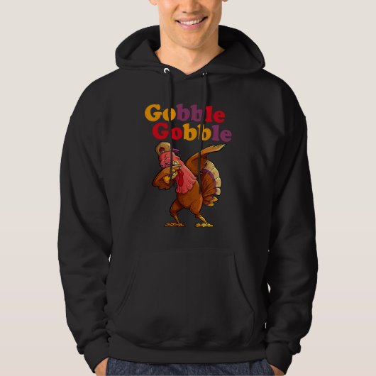 Gobble Funny Thanksgiving Day Apparel For Men Wome パーカ (正面)