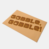 Gobble, Gobble Thanksgiving   ドアマット (アングル)
