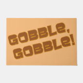Gobble, Gobble Thanksgiving   ドアマット (正面)
