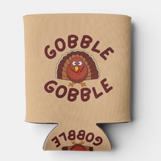 Gobble Gobble Thanksgiving  缶クーラー (裏面)