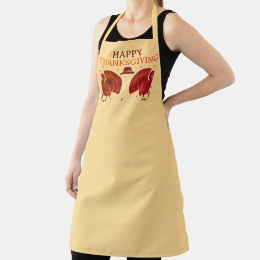 Gobble Gobble Thanksgiving Apron エプロン (インサイチュ)