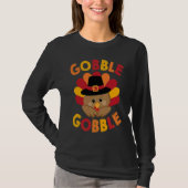 Gobble Gobble Til You Wobble Funny Thanksgiving Tシャツ (正面)