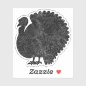 Gobble Gobble Till You Wobble Funny Thanksgiving シール (シート)