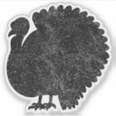 Gobble Gobble Till You Wobble Funny Thanksgiving シール (正面)