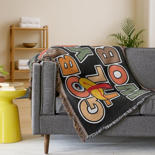 Gobble Gobble Till You Wobble Funny Thanksgiving スローブランケット