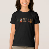 Gobble Gobble Till You Wobble Funny Thanksgiving トライブレンドＴシャツ (正面)
