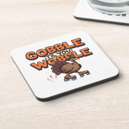 Gobble 'Til You Wobble Turkey on Roller Skates コースター (左側)