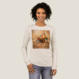 Gobble Till You Wobble - Thanksgiving Dog Mom Tee トライブレンドＴシャツ