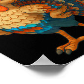 Gobble Turkey Day Happy Thanksgiving For Toddlers  ポスター (角)