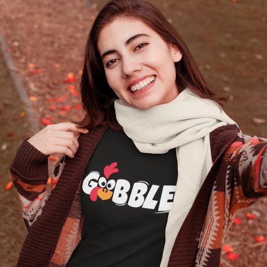 Gobble Turkey Thanksgiving Gift Tシャツ