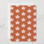 Gobble Until You Wobble Turkey Thanksgiving Dinner 招待状 (裏面)