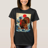 Gobblezilla Turkey Funny Thanksgiving For Men Wome Tシャツ (正面)