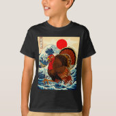 Gobblezilla Turkey Funny Thanksgiving For Men Wome Tシャツ (正面)