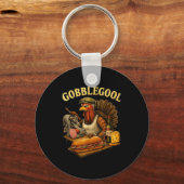Gobbol Turkey Thanksgiving  キーホルダー (正面)