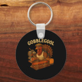 Gobbol Turkey Thanksgiving  キーホルダー (正面)