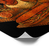 Gobbol Turkey Thanksgiving  ポスター (角)