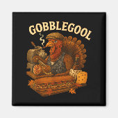 Gobbol Turkey Thanksgiving  マグネット (正面)