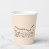 Gobelets En Papier Bon café! 紙コップ (正面)