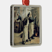 Gobelinsの染まる研修会、19世紀 メタルオーナメント (右)