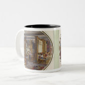 Gobelinsの研修会1840年 ツートーンマグカップ (正面左)