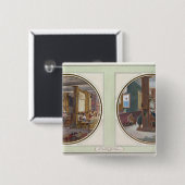 Gobelinsの研修会1840年 缶バッジ (正面&裏面)