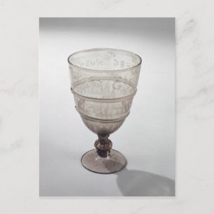 Goblet by Jacopo Verzelini, 1586 ポストカード