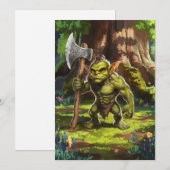 Goblin guardian of the forest. シーズンカード (正面/裏面)